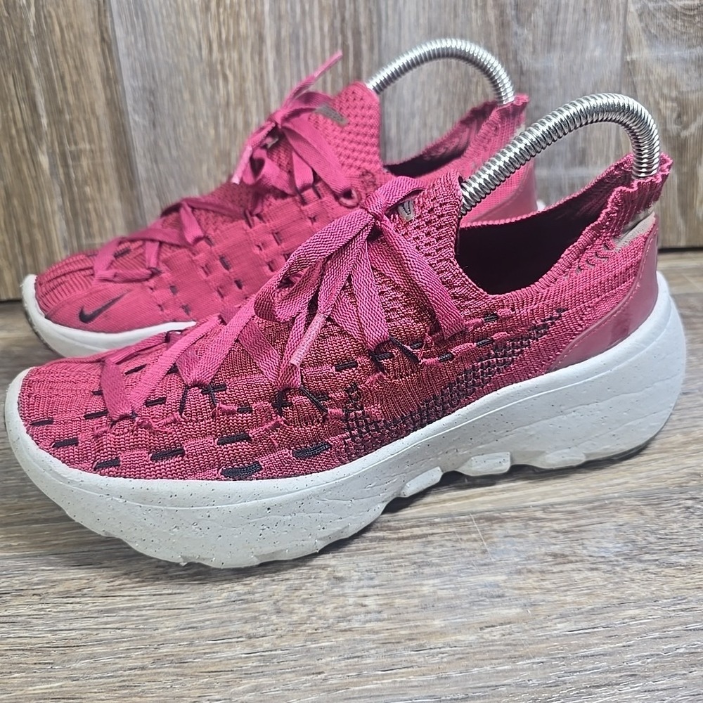 Nike Space Hippie 04 Women's 7.5 Shoes Sweet Beet-Team Red-Photon Dust Athletic